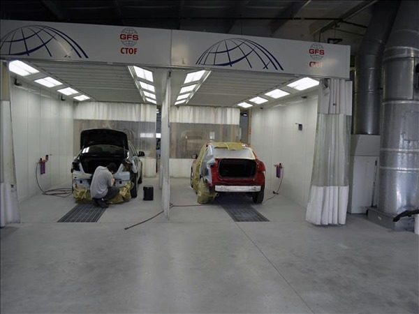 Paint booth